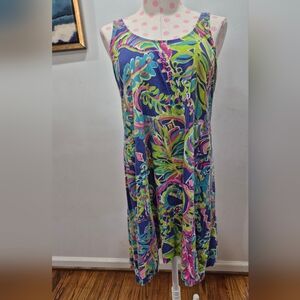 Vibrant Multicolor Sleeveless Dress